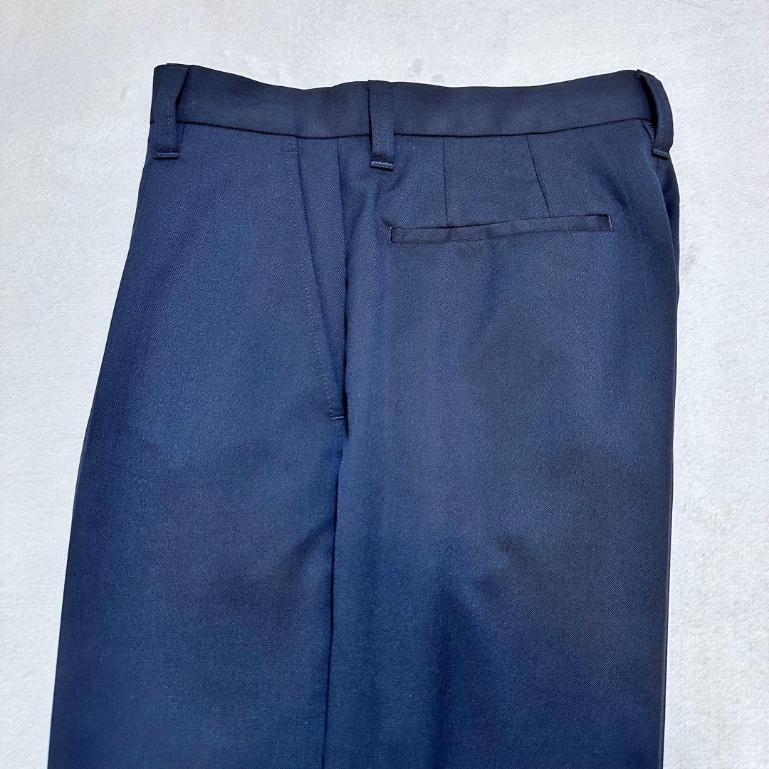 極美品✨マッキントッシュフィロソフィー セットアップ ウールスラックス 紺 6