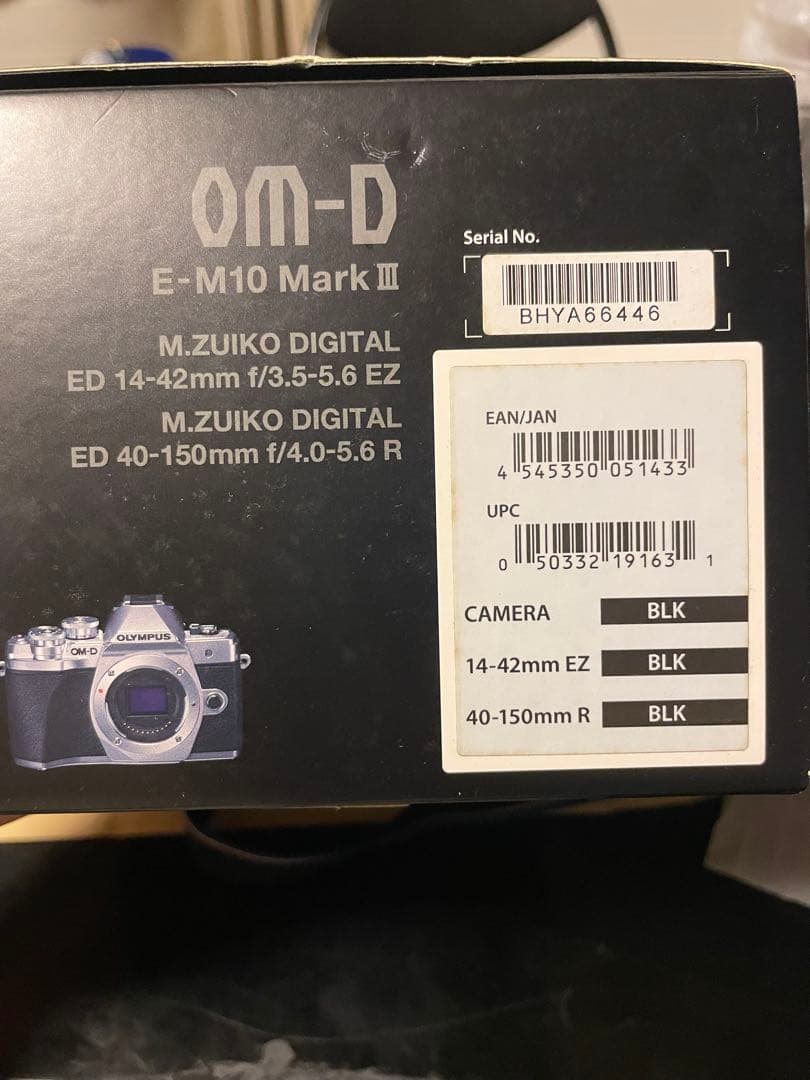 OLYMPUS E-M10 Mark III ブラック ダブルズームレンズキット