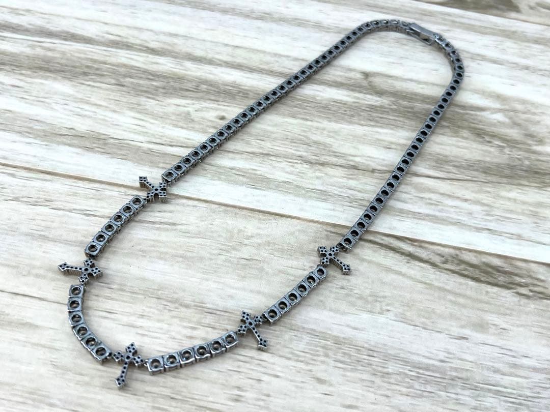 AVALANCHE アヴァランチ シルバー テニスネックレス 925