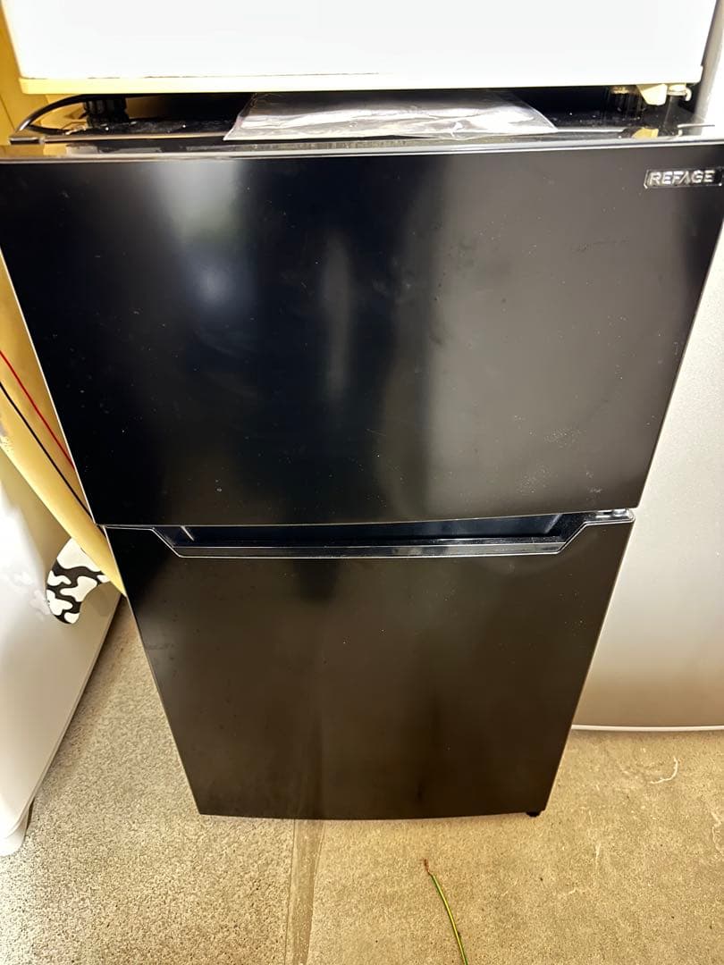 2ドア冷蔵庫 REFAGE YRZ-C09LK 2024年製 87L