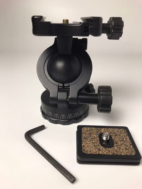 アクラテック　アルティメットボールヘッド　雲台　+ クイックシュープレート