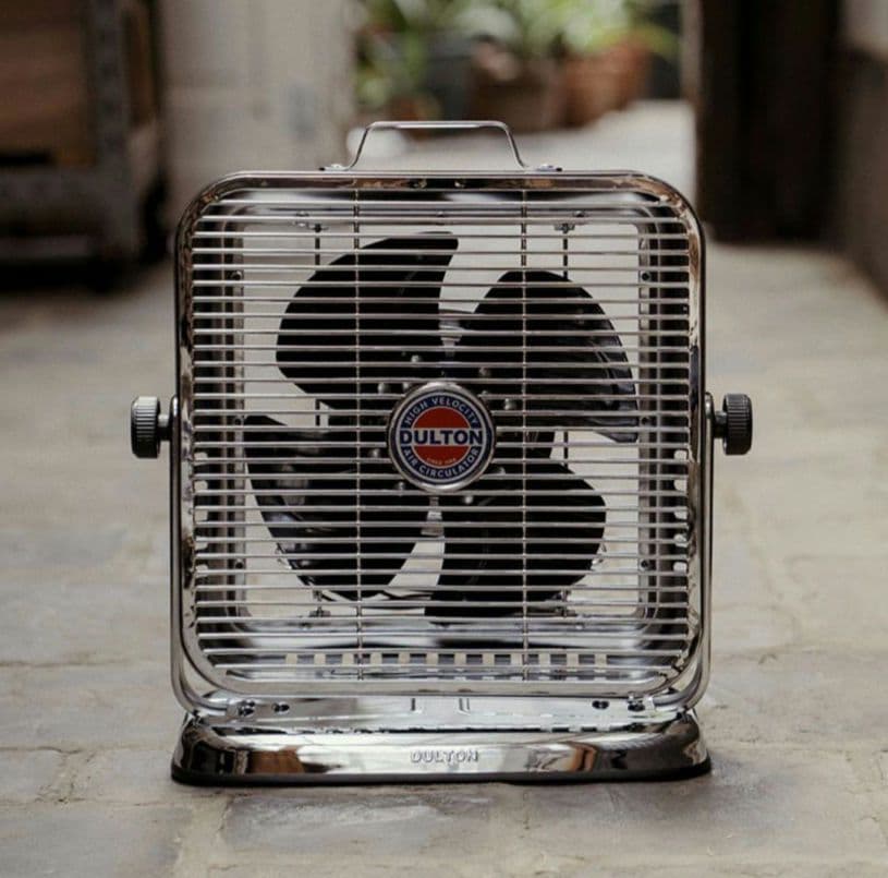 新品 サーキュレーター 扇風機 クロム ダルトン インダストリアル インテリア