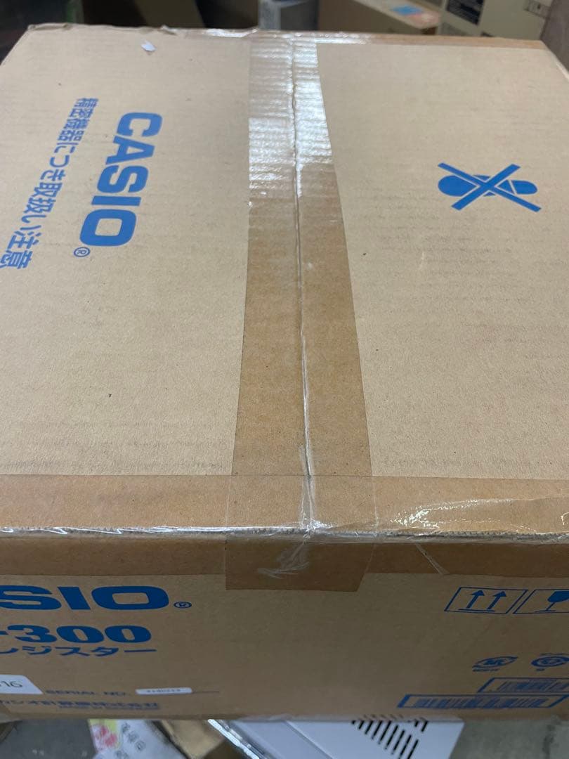 未開封新品 カシオ CASIO レジスター TE-300 ホワイト