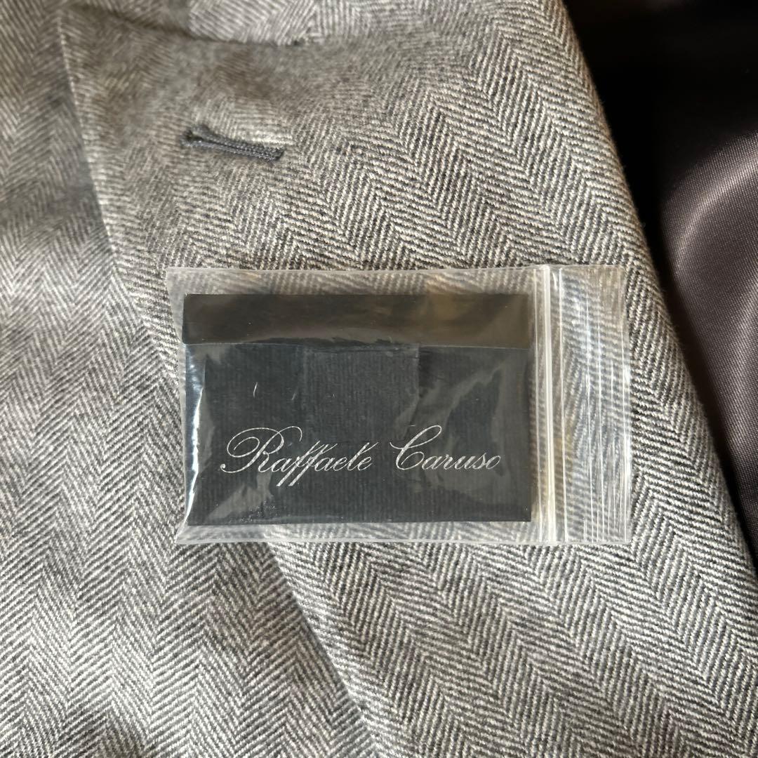 Raffaele Caruso ダブルブレスト チェスターコート グレー