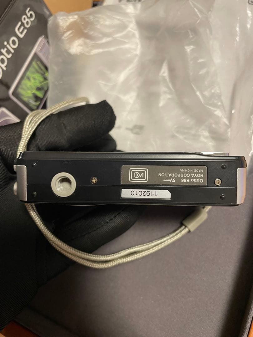 PENTAX Optio E85 12.1メガピクセル【ほぼ未使用　 １回のみ】