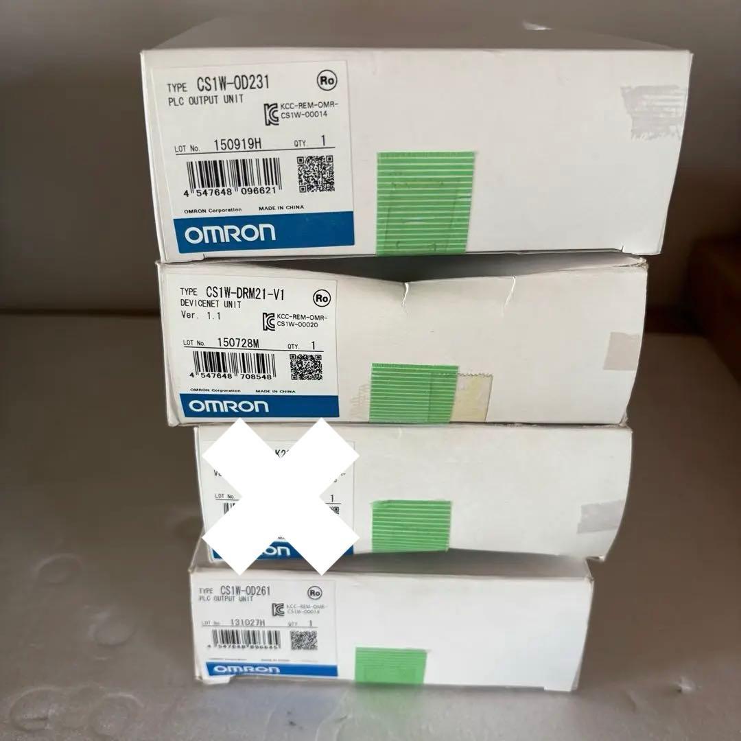 OMRON PLCユニット CS1Wシリーズ 3個セット まとめ売り 未使用