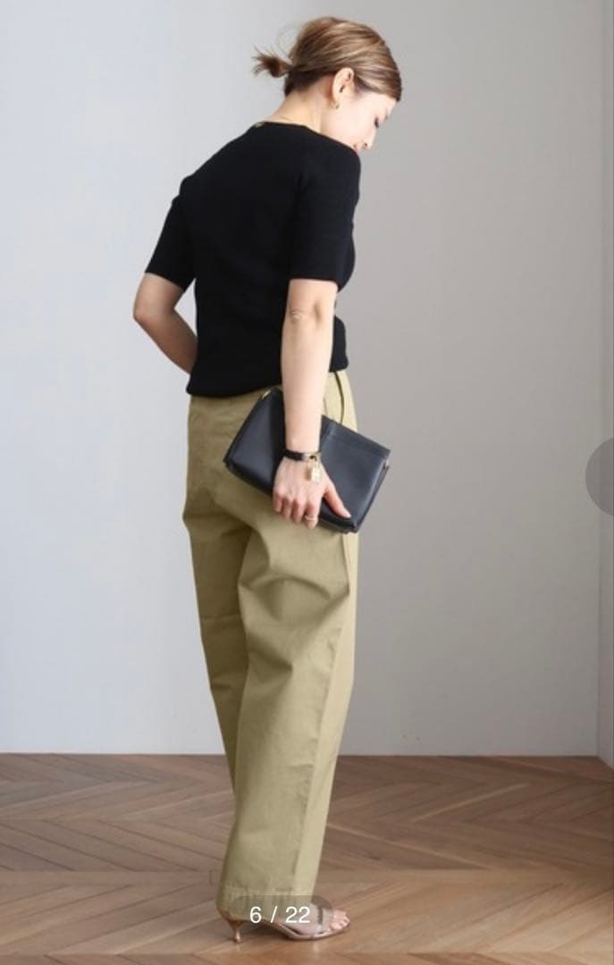 ドゥーズィエムクラス　ソーイング チョップ オールズCHINO パンツ