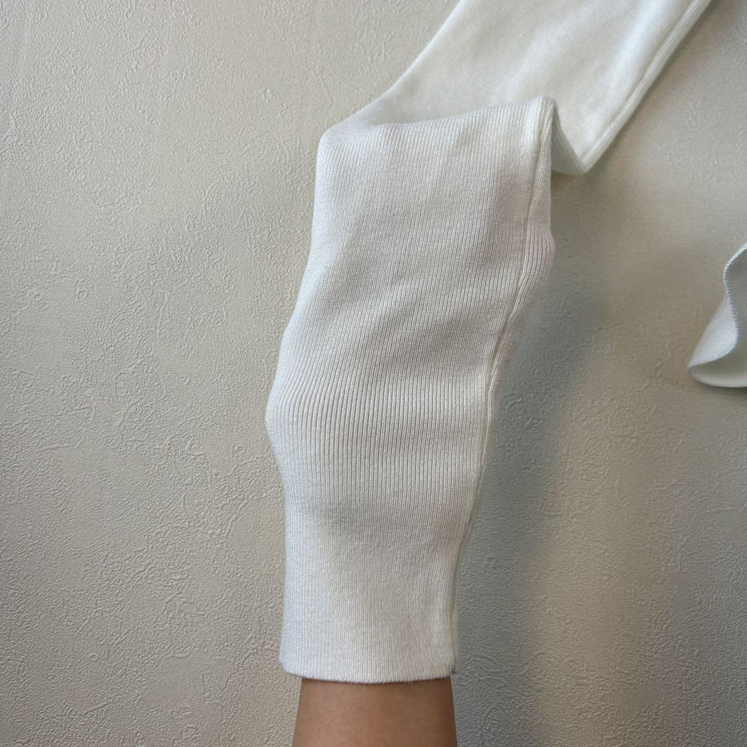 エイミーイストワール 美品 大人気 24AW バルーンヘムニットカーディガン