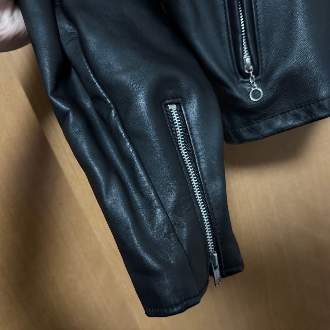 【美品】希少サイズ 3XL 米国製 Schott シングルライダース 641