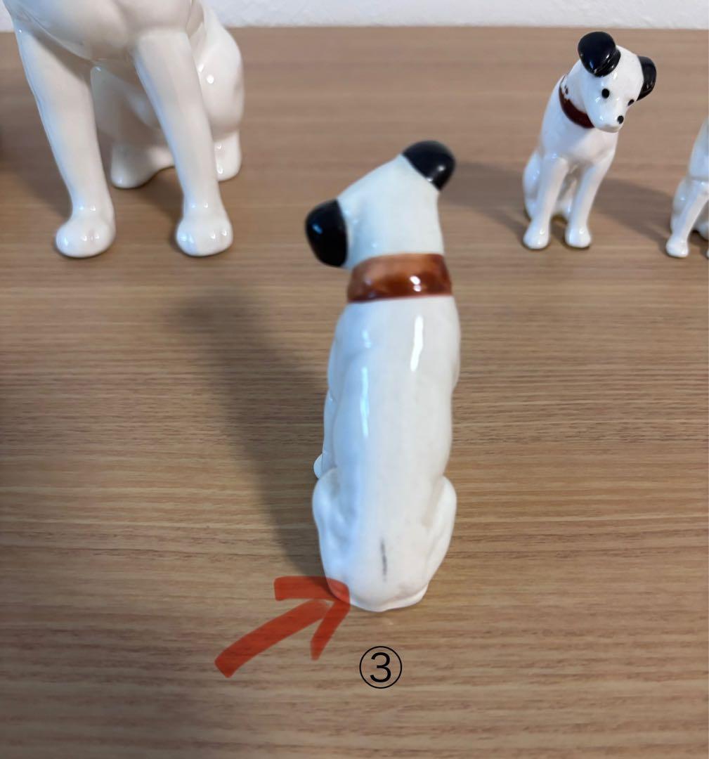 Victor ビクター　ニッパー犬　陶器　昭和レトロ