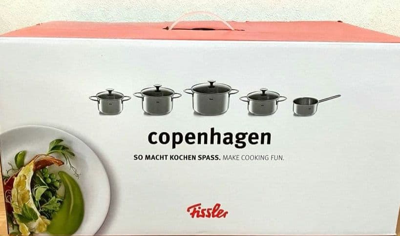 【新品9点】フィスラー コペンハーゲン ステンレス 鍋 IH・ガス火対応　セット