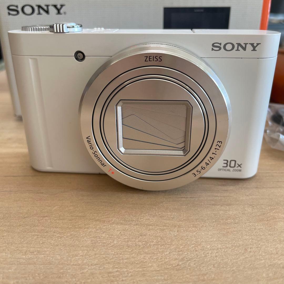 SONY Cyber-shot DSC-WX500 ホワイト ケース付き