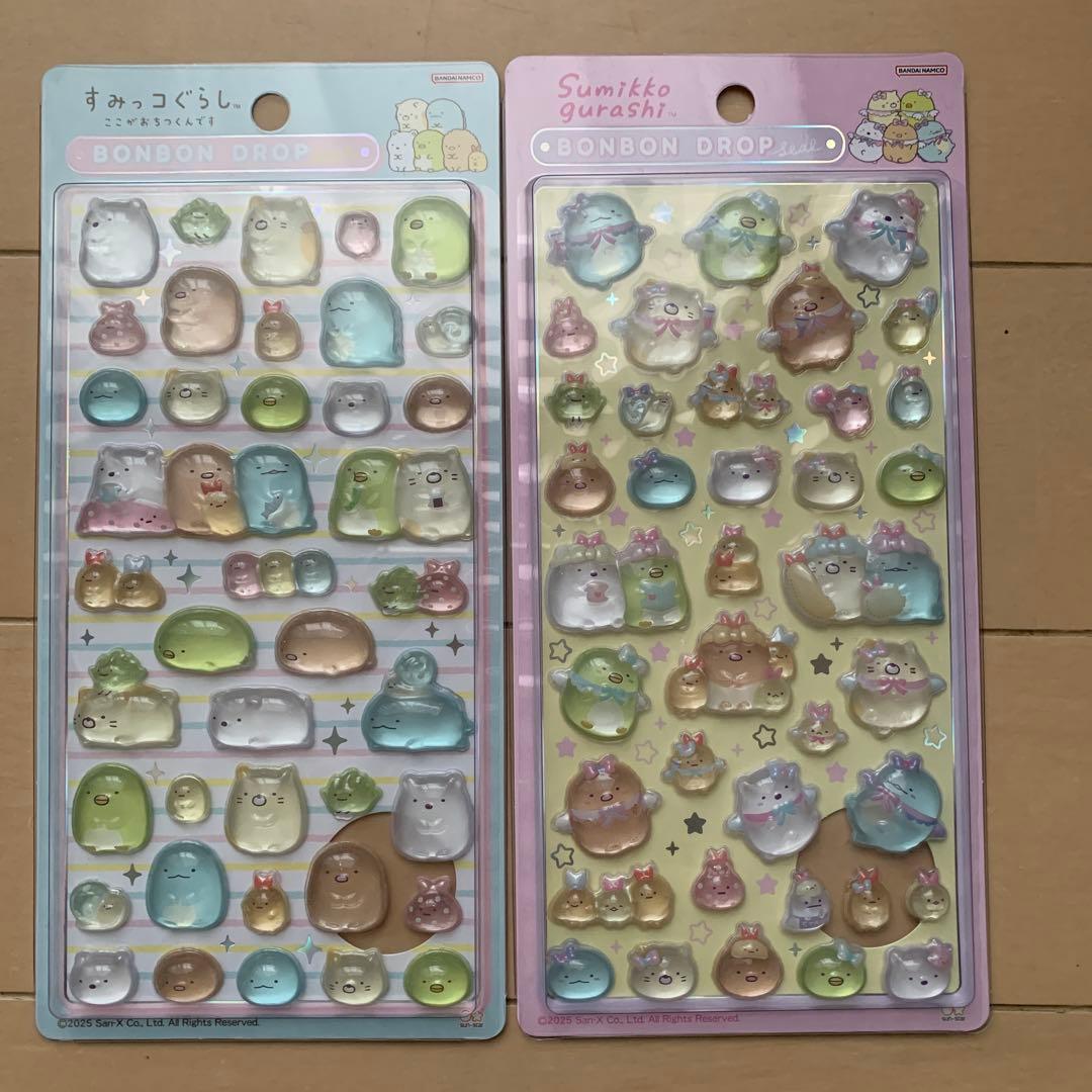 ボンボンドロップシール　すみっこぐらし正規品