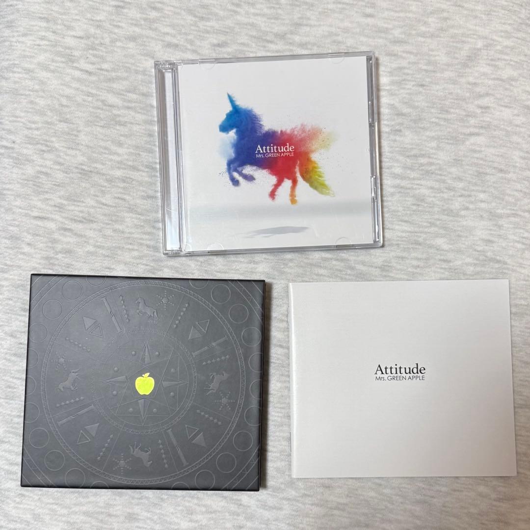 Mrs. GREEN APPLE Attitude 初回限定盤 CD+DVD