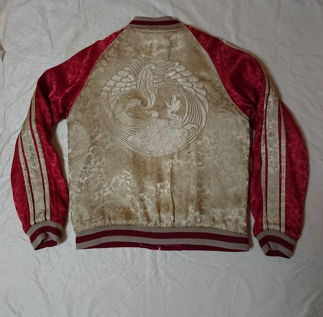 雅。花旅楽団 鳳凰柄 スカジャン