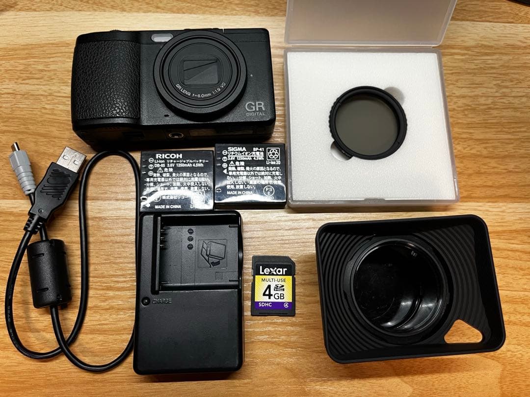 RICOH GR digital IV シャッター回数1万未満
