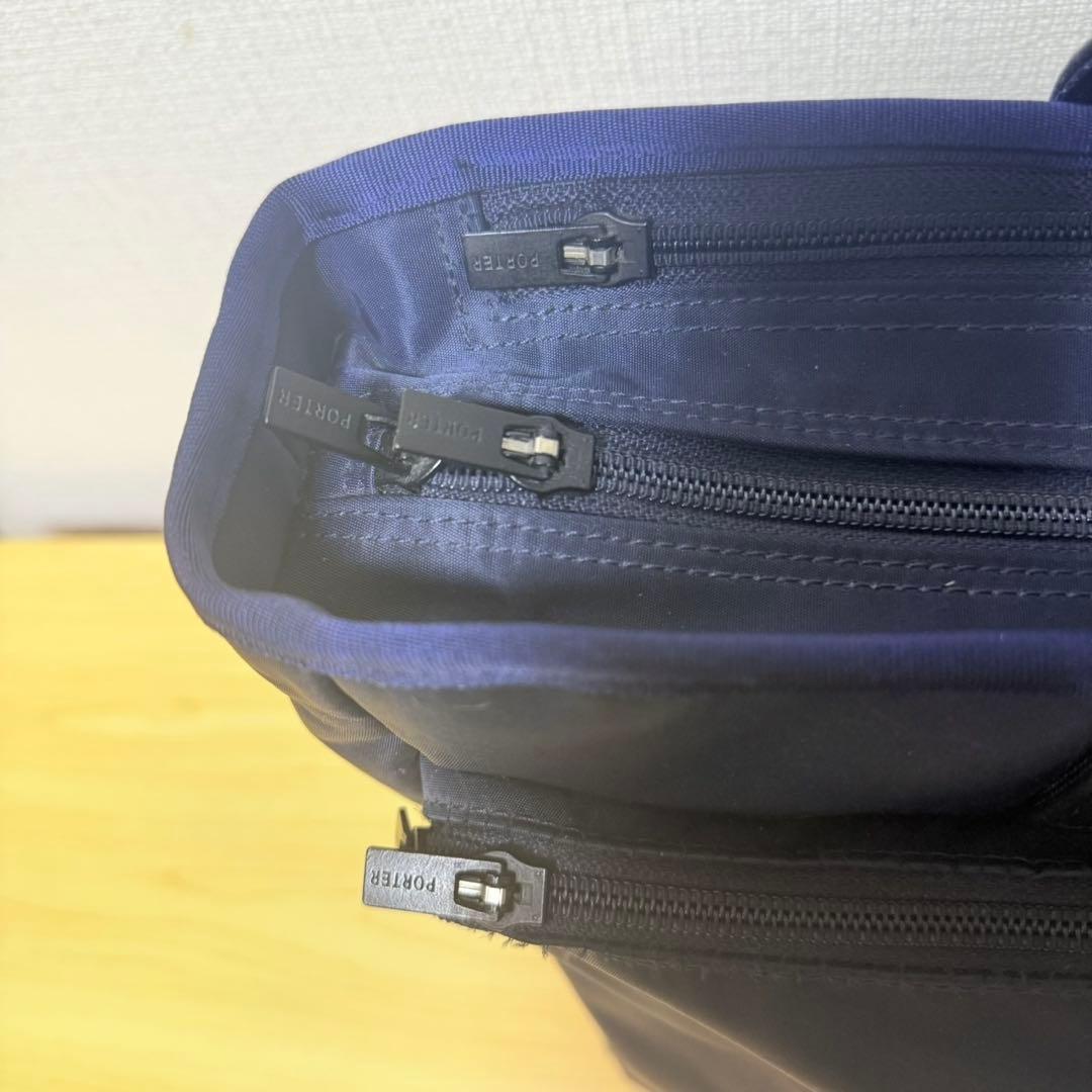 PORTER TIME トートバッグ ネイビー