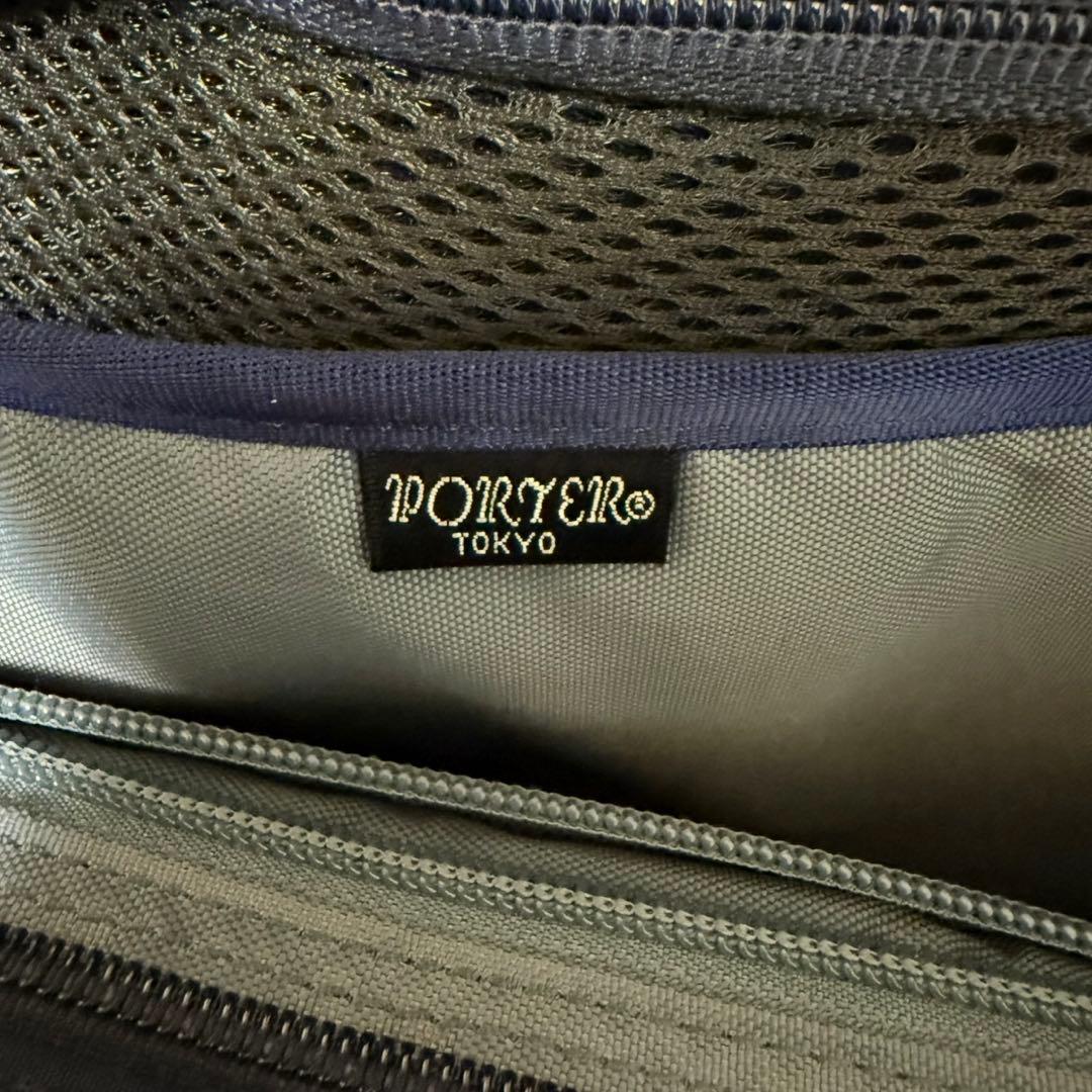 PORTER TIME トートバッグ ネイビー
