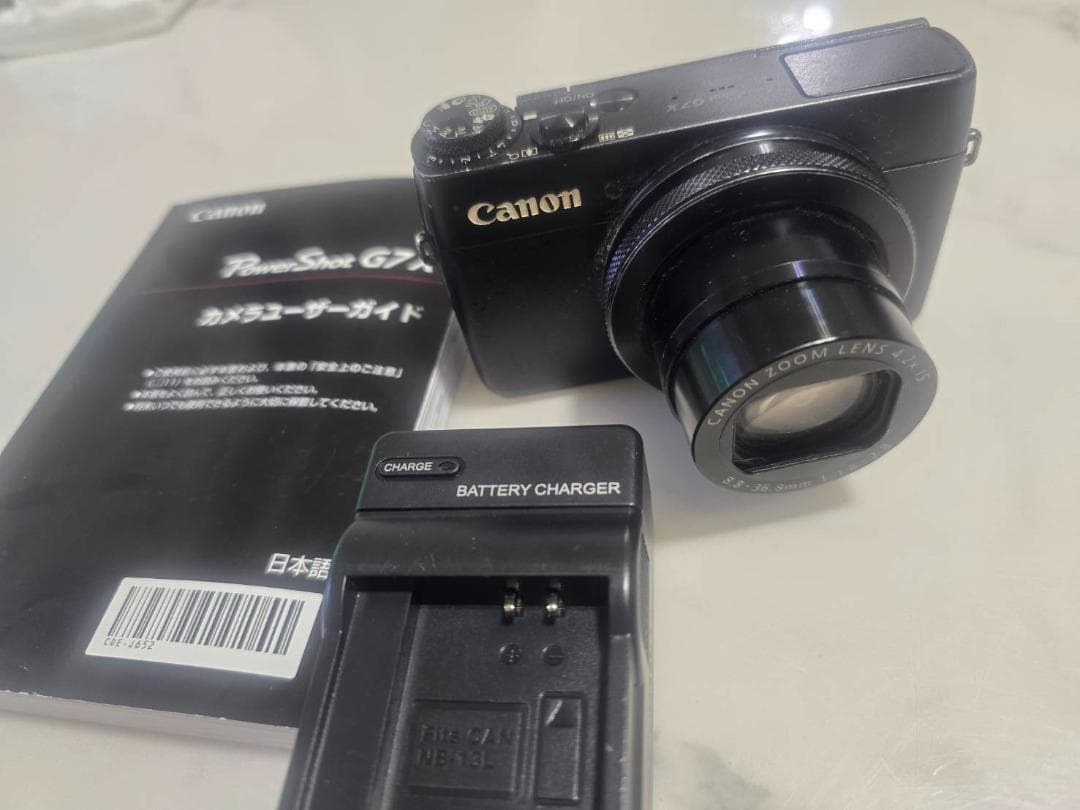 ★レンズ開閉しません・電源あり★ Canon PowerShot G7X