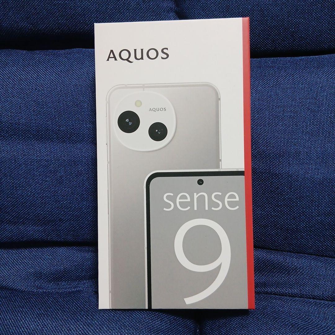 新品同様 AQUOS sense9 128GB 楽天SIMフリー15時まで即発送