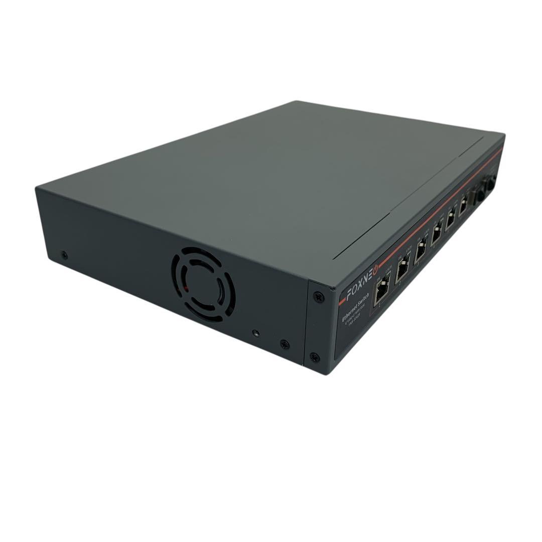 【説明書なし・未使用】10gbps スイッチングハブ 6ポート+2SFP