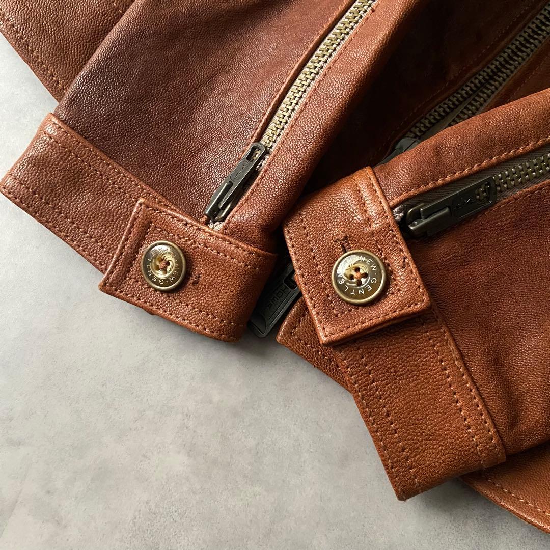 高級 Buffalo Bobs real leather jacket CD63