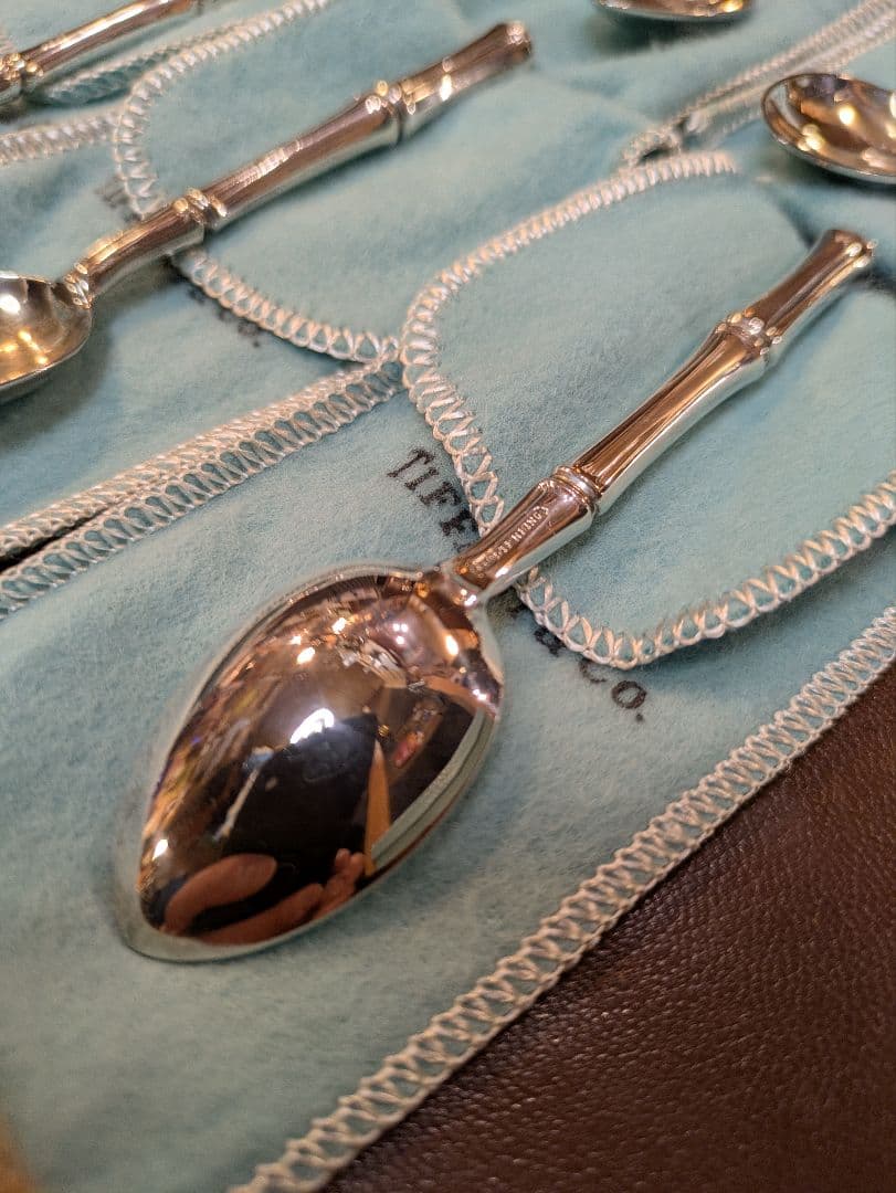 Tiffany スターリングシルバー BAMBOO カトラリーセット 銀食器
