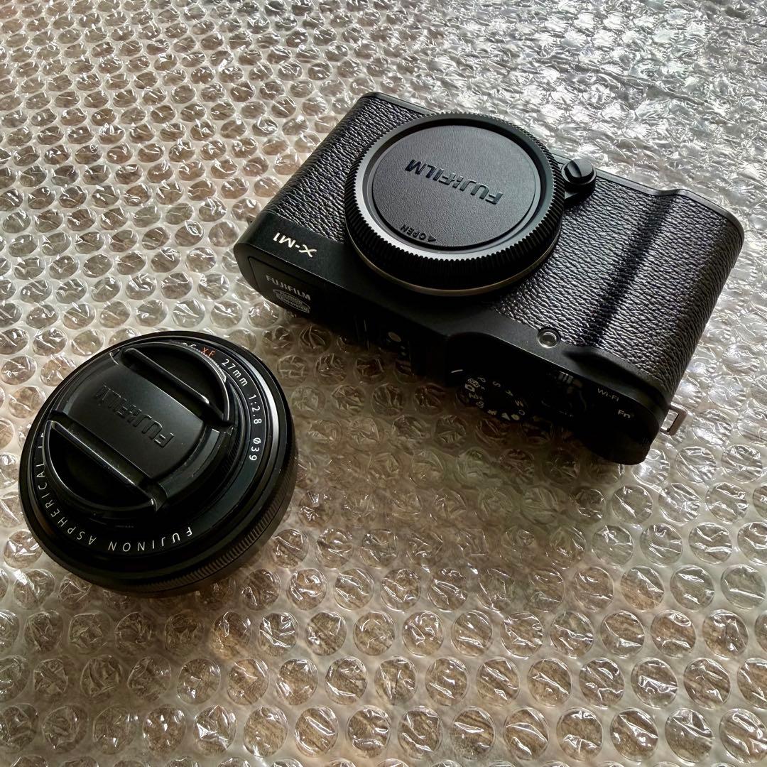 【ボディ&レンズ】X-M1&XF27mmF2.8 セット｜富士フィルム 一眼レフ