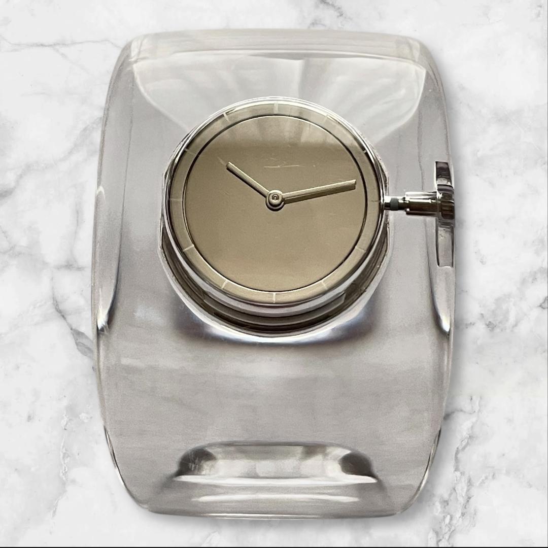 ISSEY MIYAKE 吉岡徳仁 バングルウォッチ クリア 腕時計