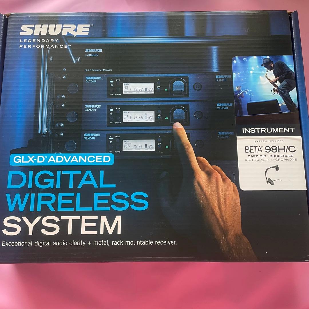 SHURE GLXD14RJ/B98-Z2 BETA98H/C システムセット①