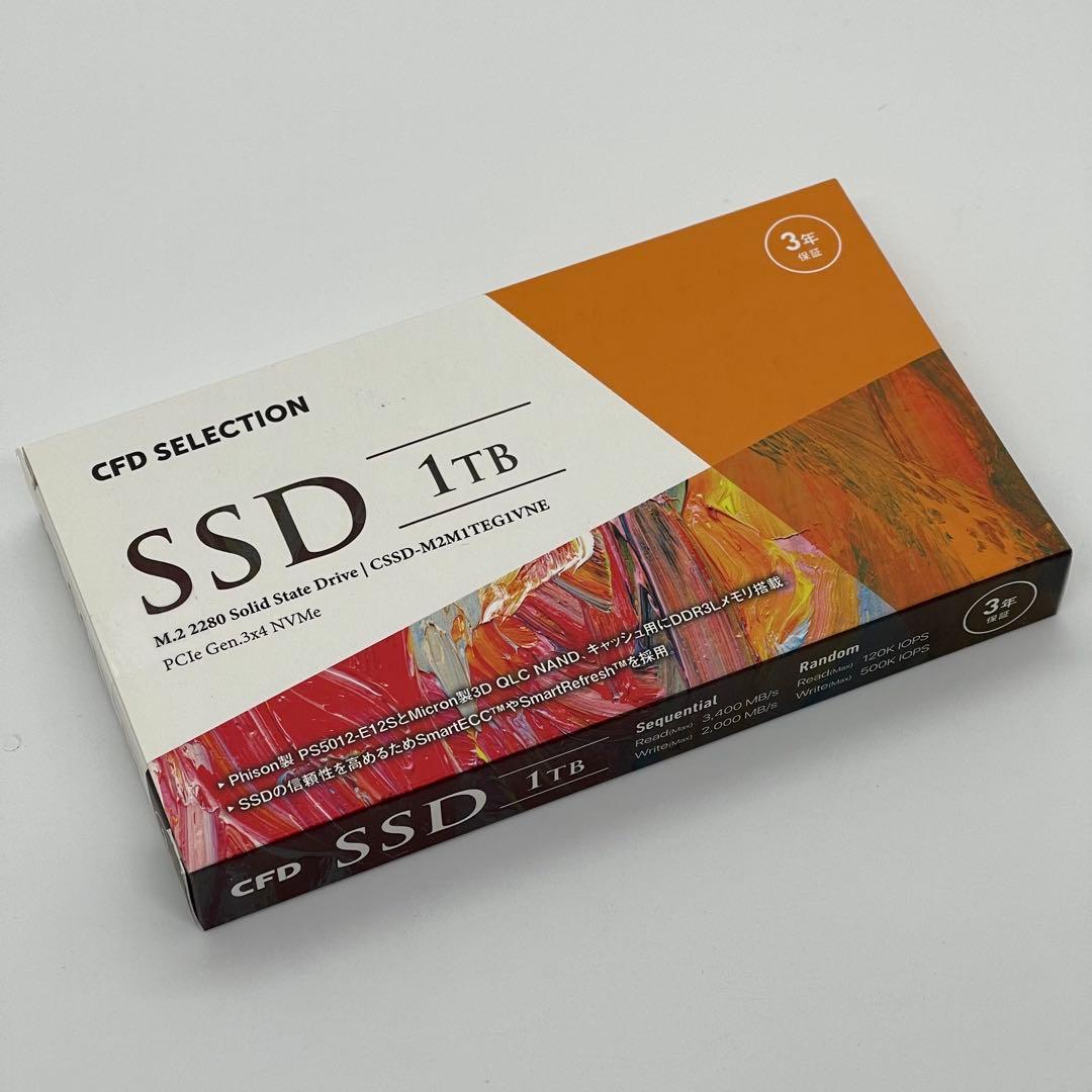 新品未開封 M.2 SSD 1TB CFD EG1VNE NVMe