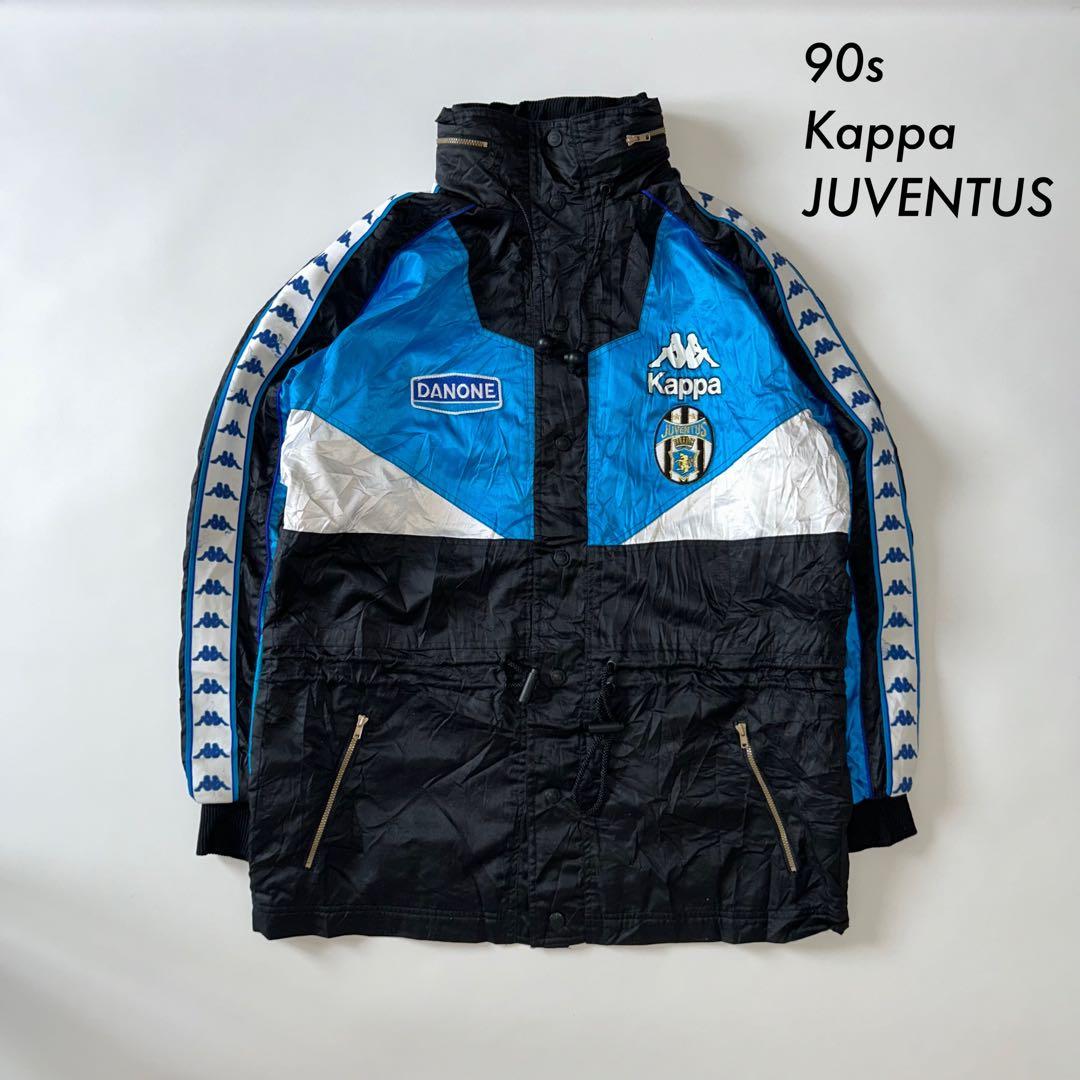 90s Kappa JUVENTUS ナイロンジャケット ベンチコート ダノン期
