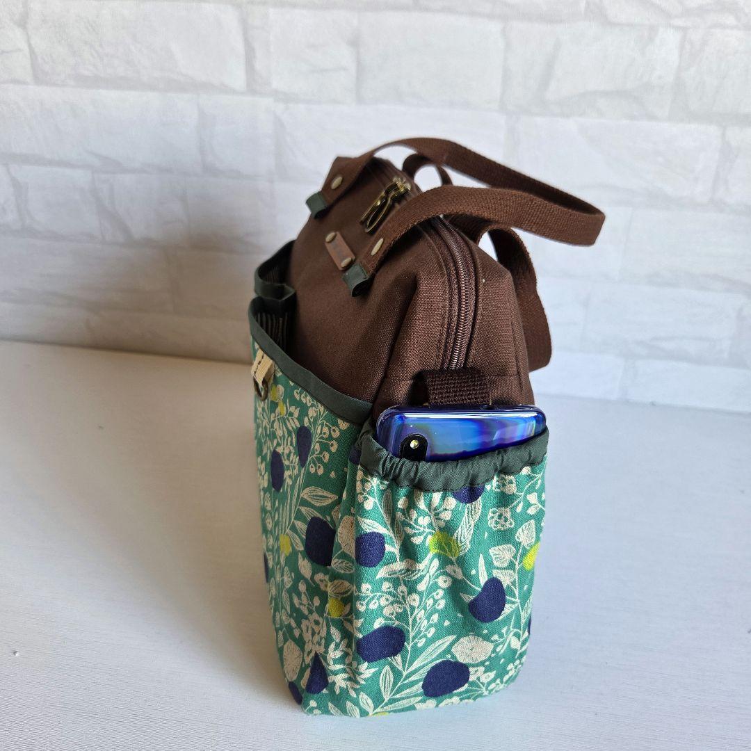 JUNE様　ポケットいっぱいトートバッグ(M)　ハンドメイド