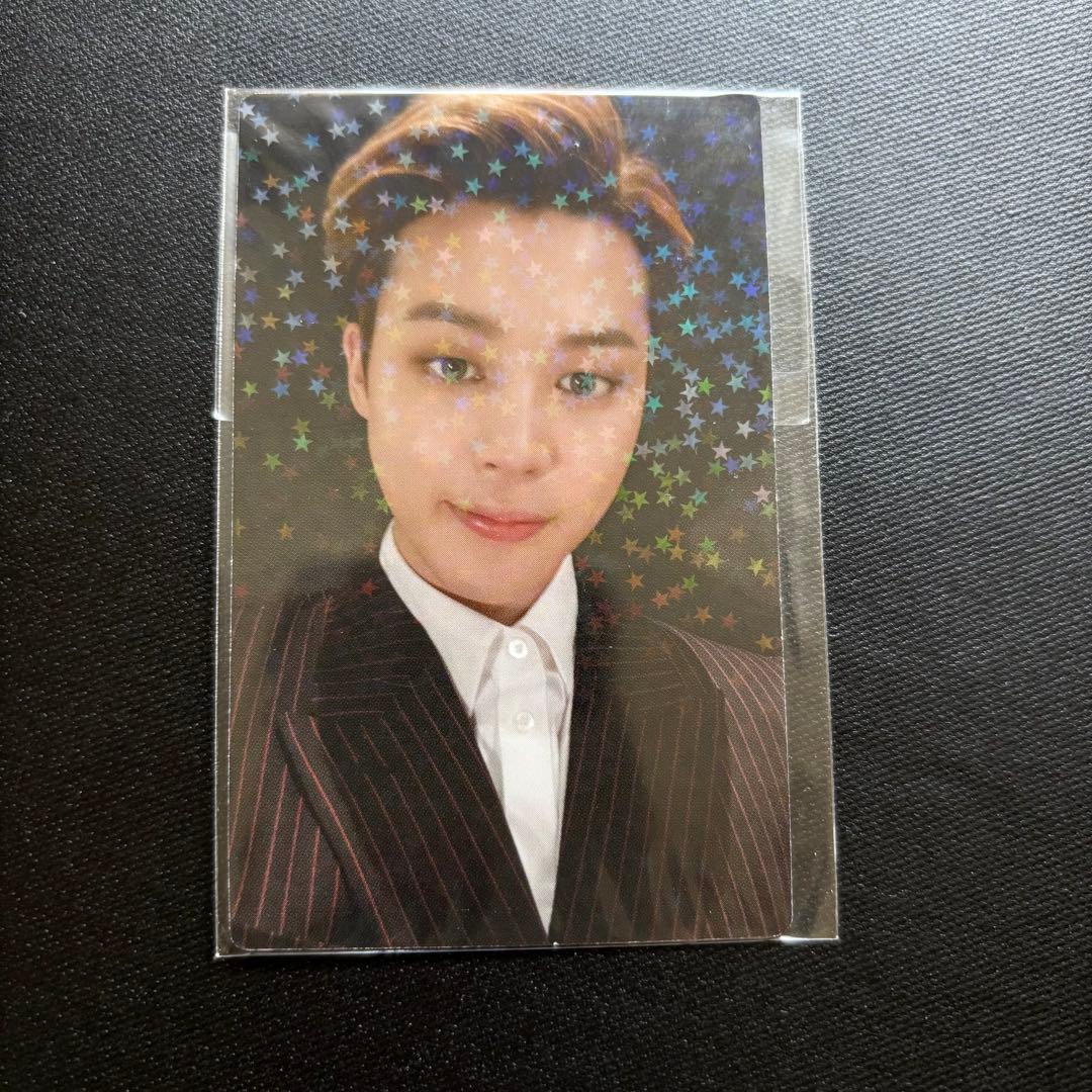 BTS BE JPFC ユニバ 限定 ラキドロ ホログラム トレカ JIMIN