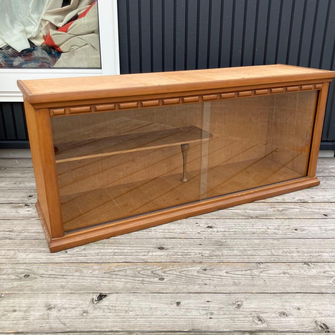 昭和レトロ ミッドセンチュリー 古家具 飾り棚 サイドボード ディスプレイラック