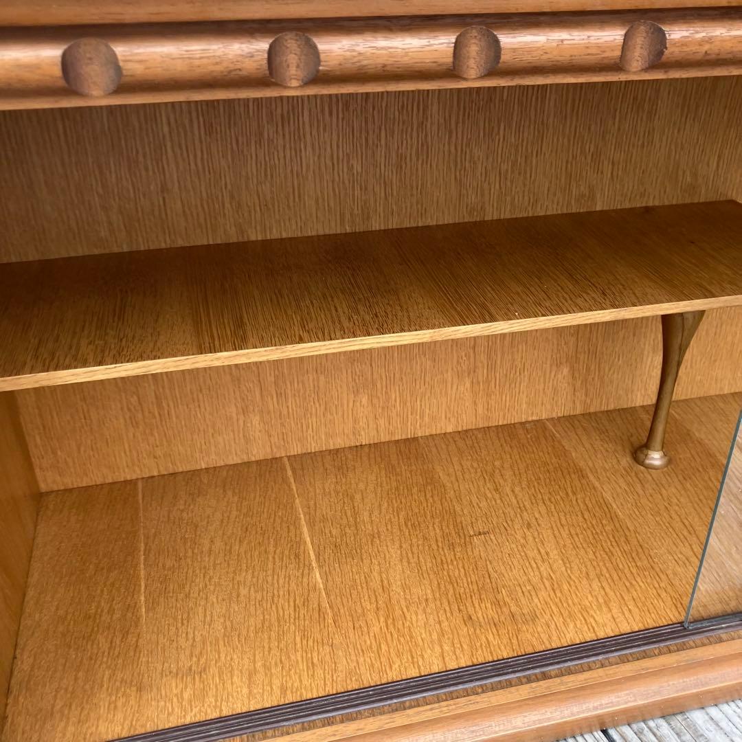 昭和レトロ ミッドセンチュリー 古家具 飾り棚 サイドボード ディスプレイラック