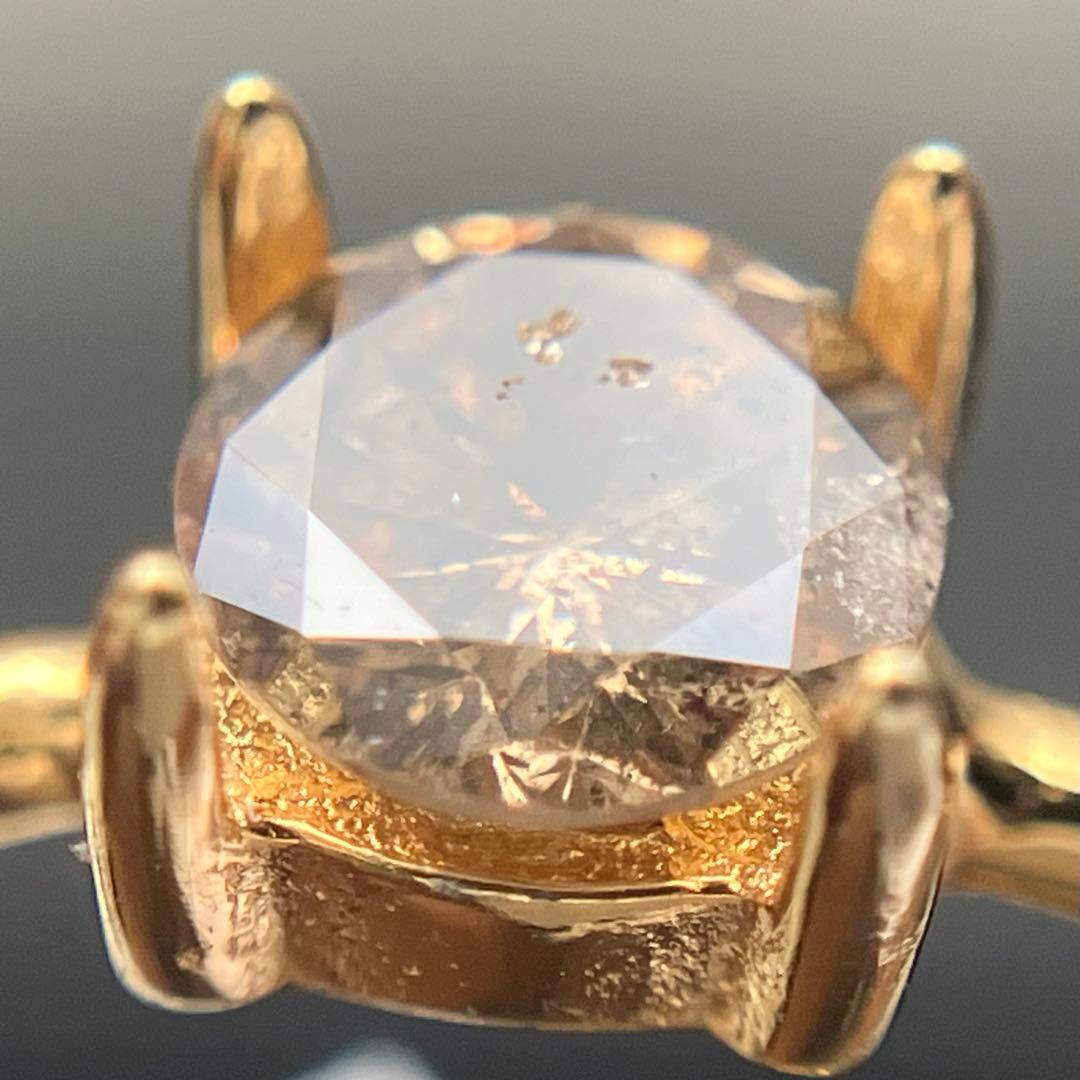 【むむさまご確認用】ブラウンダイヤモンドのファセットリング260110