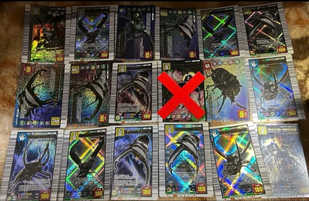【バラ売り可】甲虫王者ムシキング 強さ180ムシ アダーコレクション