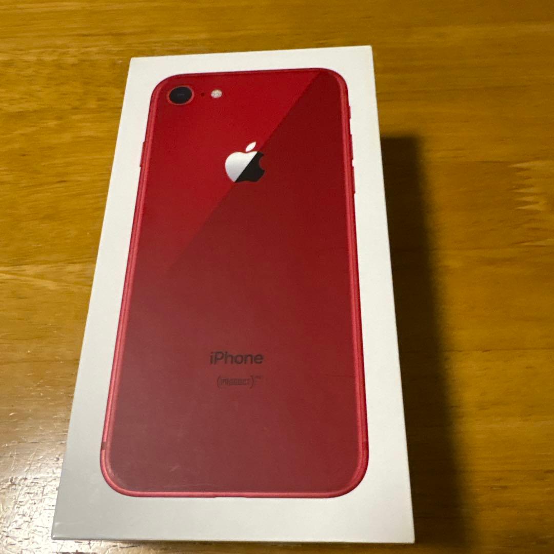iPhone８スマートフォン本体　64GB 箱あり　レッド
