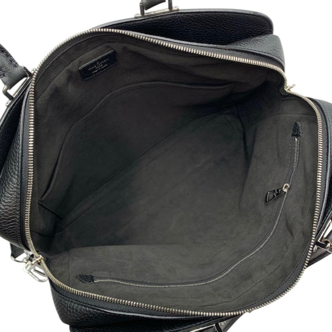 【未使用に近い】ルイヴィトン アルマンド ブリーフケースMM トリヨン ブラック