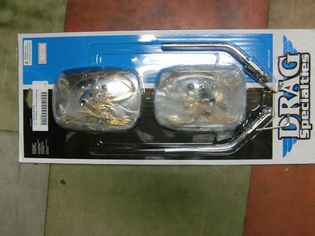 0640-0476.ゴールドイーグルライブツーライドミラー2個セット