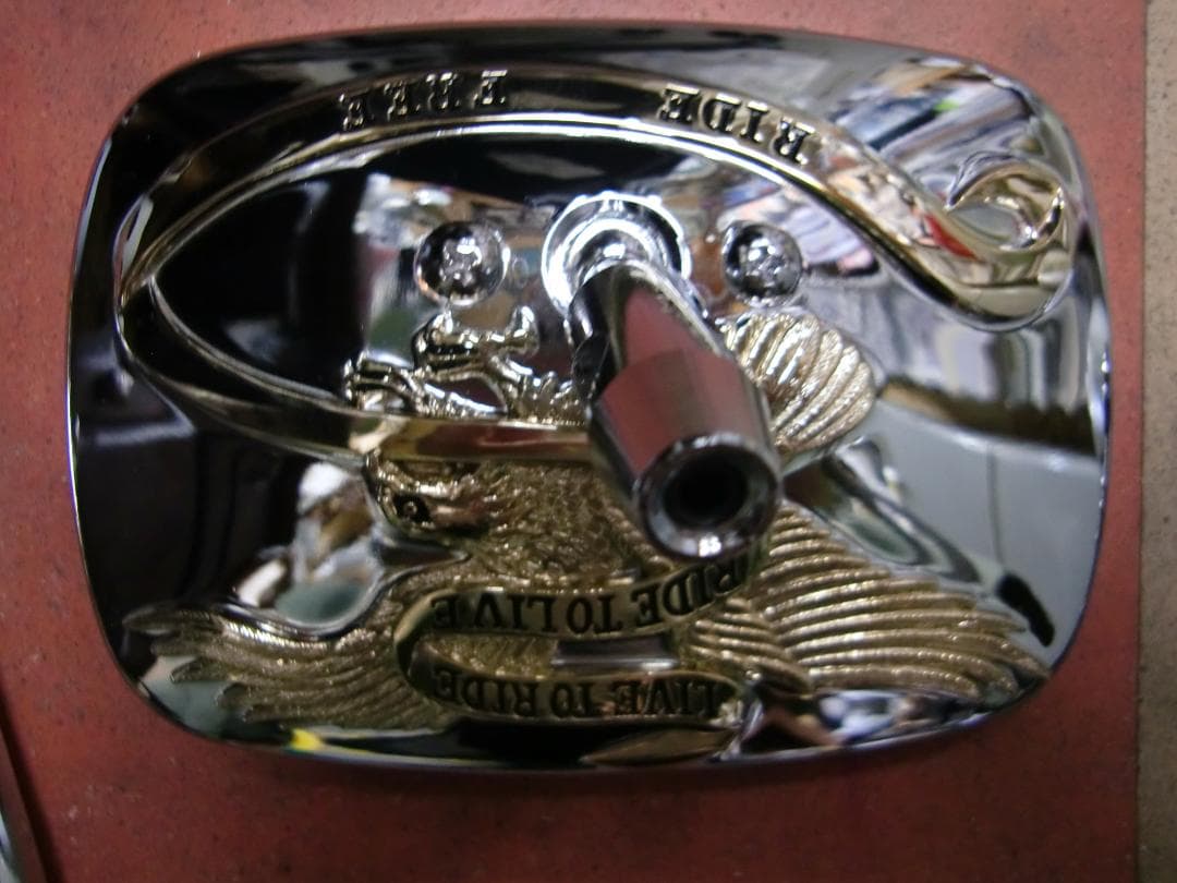 0640-0476.ゴールドイーグルライブツーライドミラー2個セット