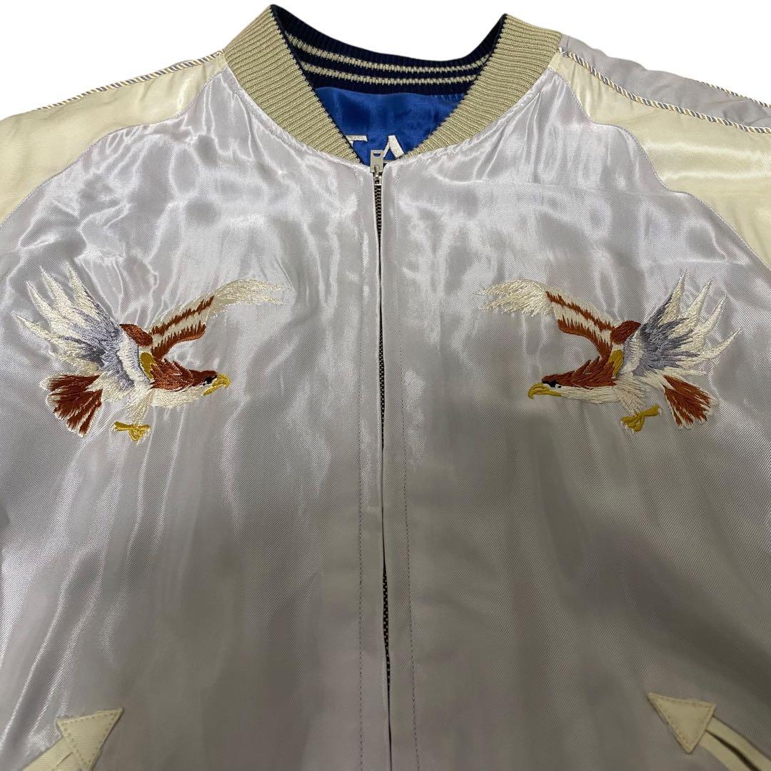 ひ*た様 【両A面】テーラー東洋スカジャンリバーシブル龍 × JAPANマップ