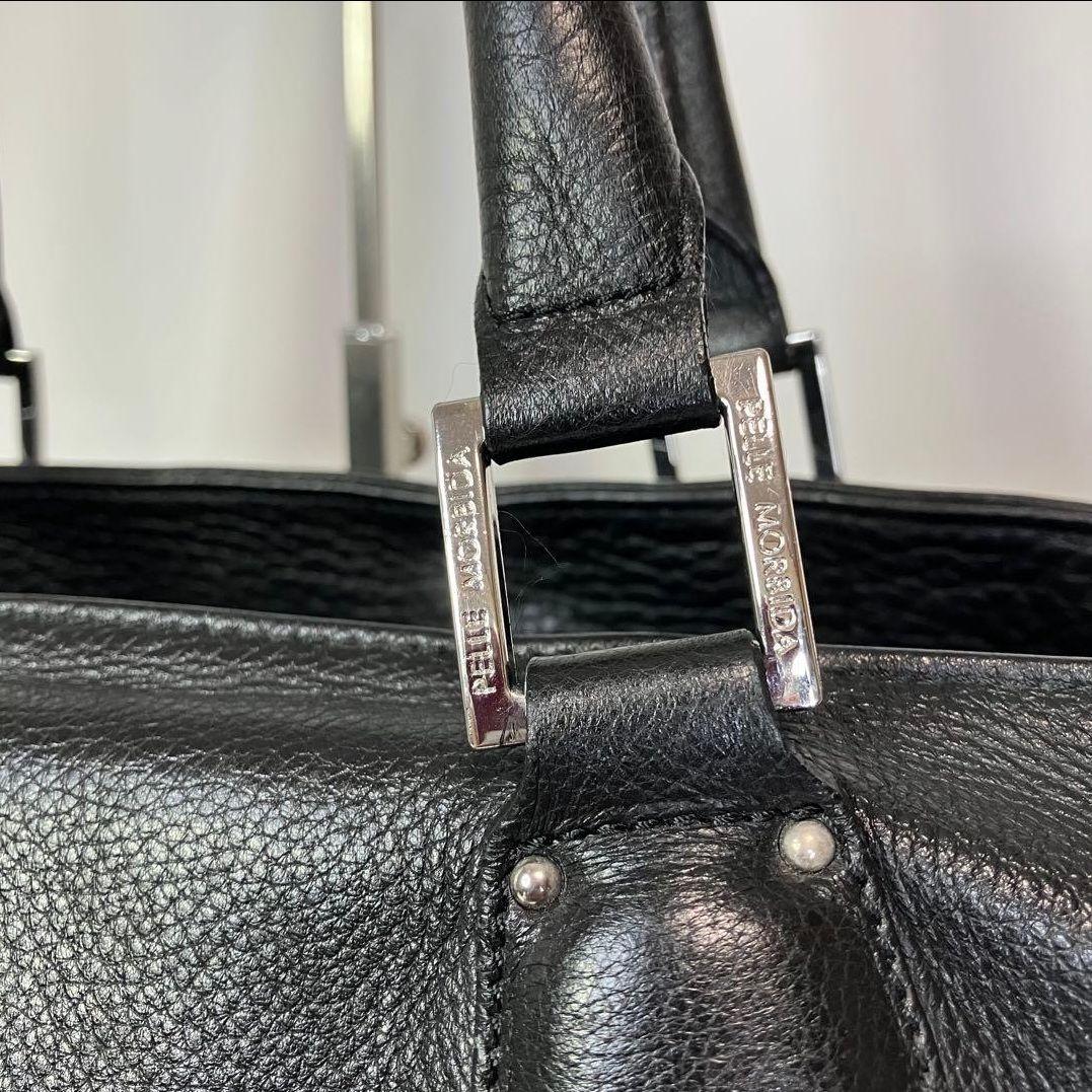 pelle morbida ペッレモルビダ レザー トートビジネスバッグ