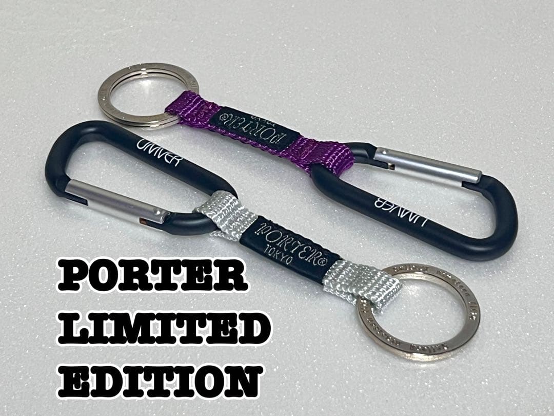 【限定•新品】PORTER×G1950コラボ カラビナ キーリング キーホルダー