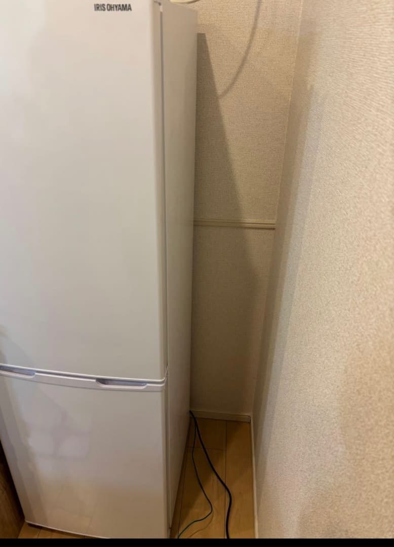 2023年製　アイリスオーヤマ 冷蔵庫 ホワイト162L たのメル便送料無料