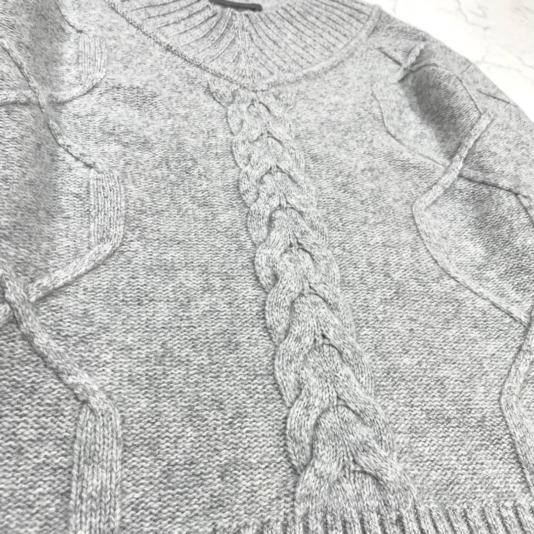 24AW 完売セオリーリュクス HARL MORBI カシミヤ ケーブル編み