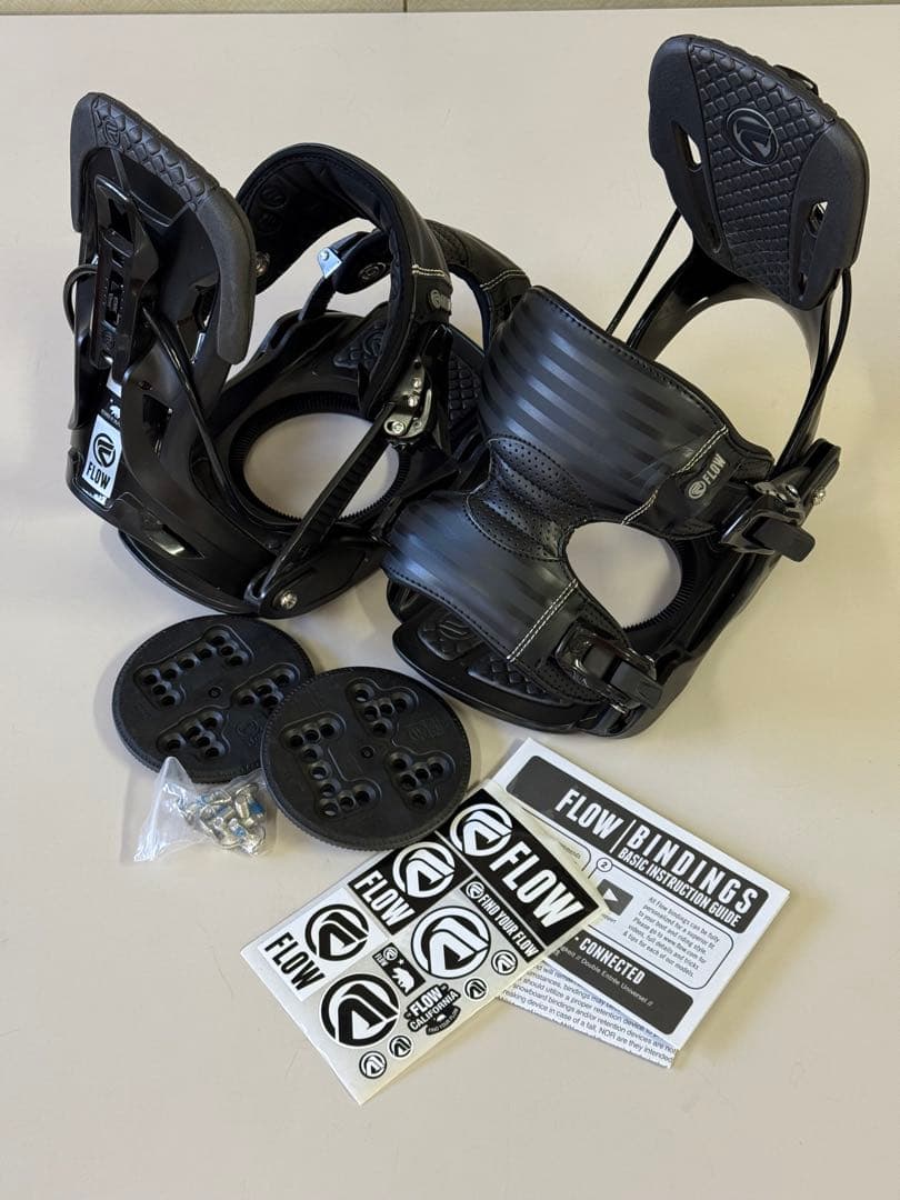 FLOW FIVE Fusion サイズLGスノーボード ビンディング ブラック