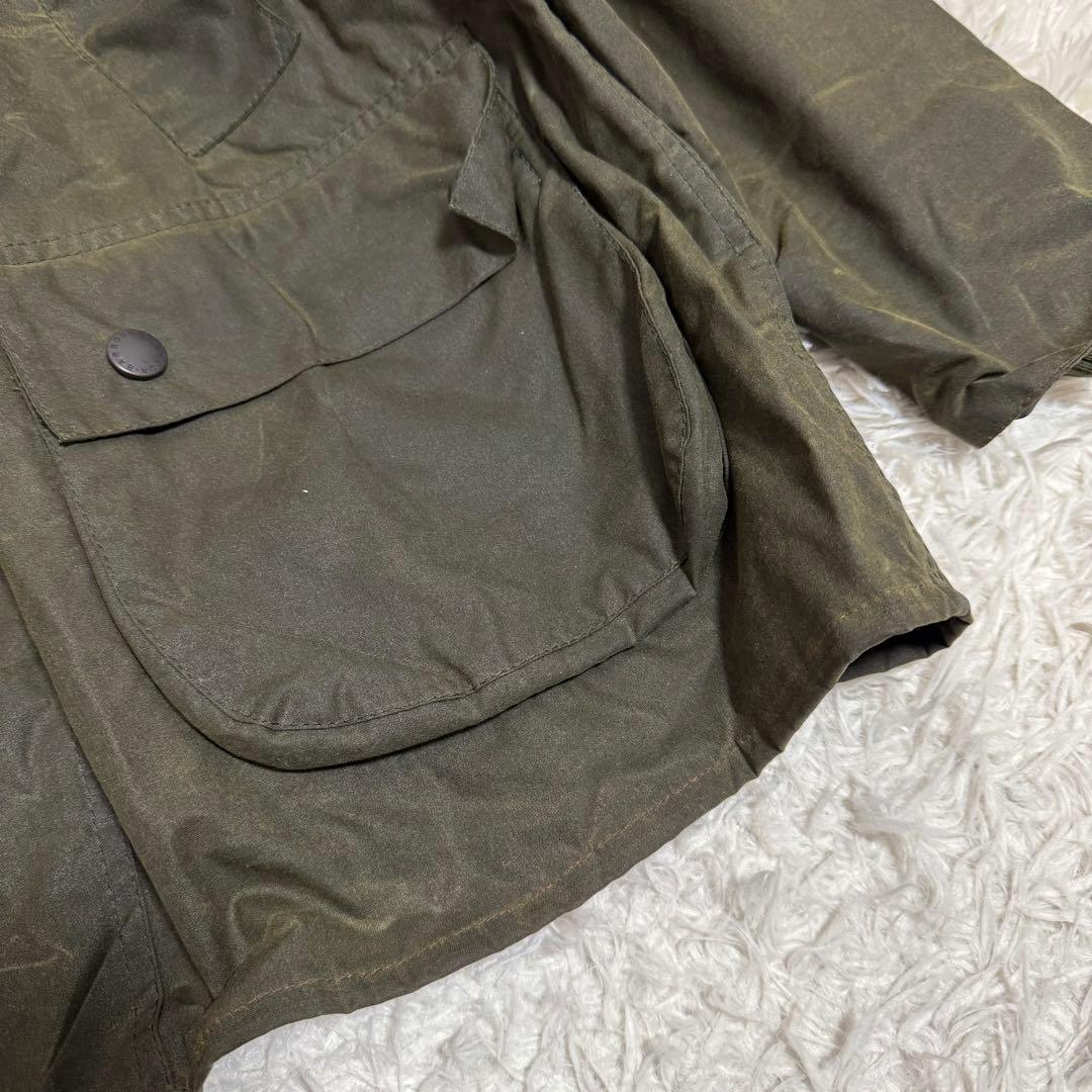 Barbour ビデイル カーキ 42 107cm 英国