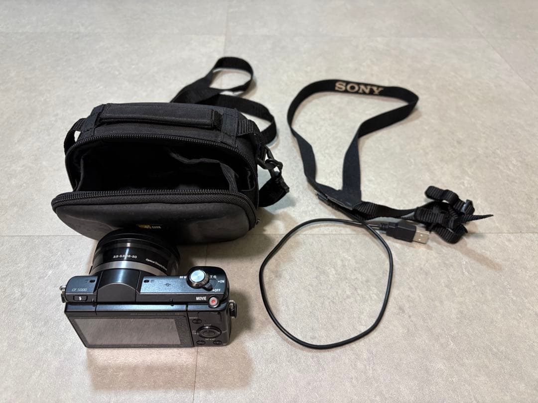 ソニー SONY α5000 パワーズームレンズキット ILCE-5000